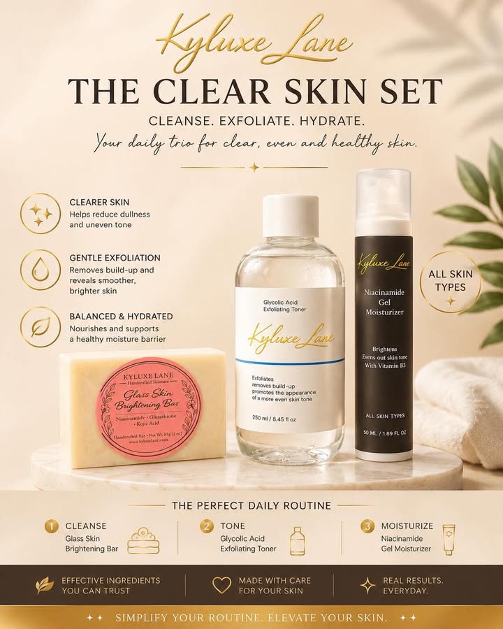 KYLUXE LANE Clear Skin Set