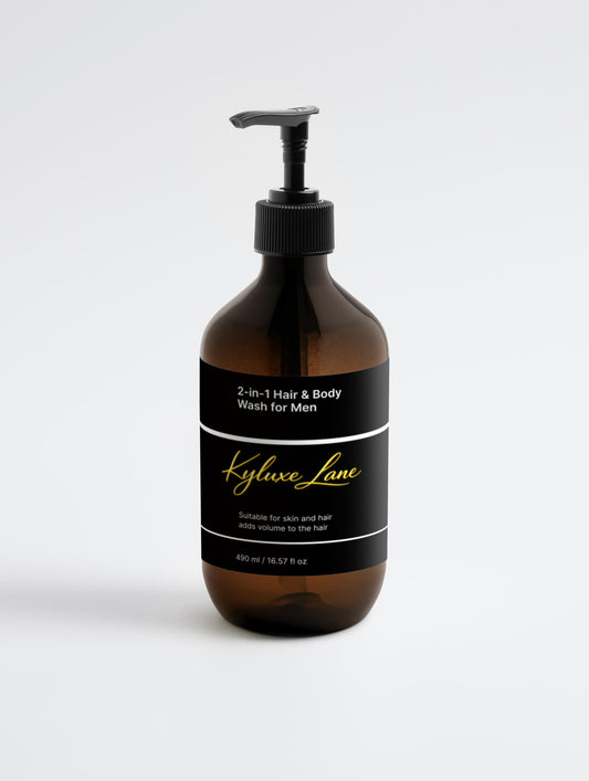 KYLUXE LANE 2-in-1 Hair & Body Wash for Men