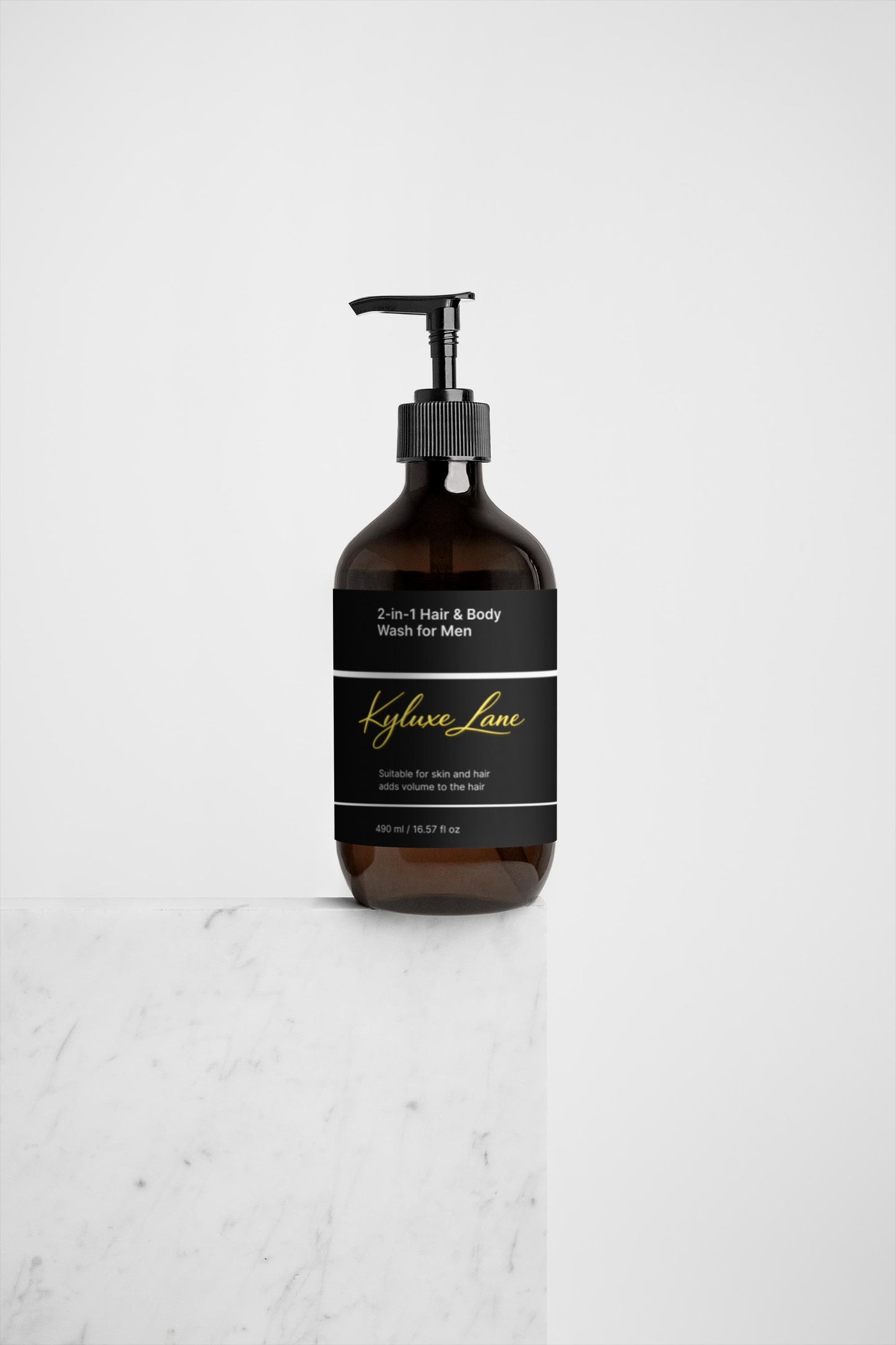 KYLUXE LANE 2-in-1 Hair & Body Wash for Men