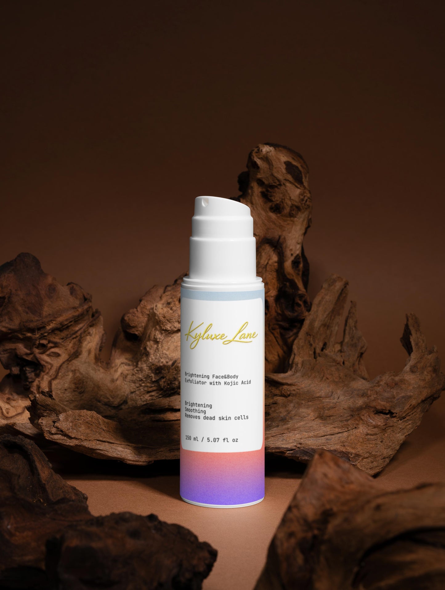 KYLUXE LANE Brightening Face & Body Exfoliator with Kojic Acid
