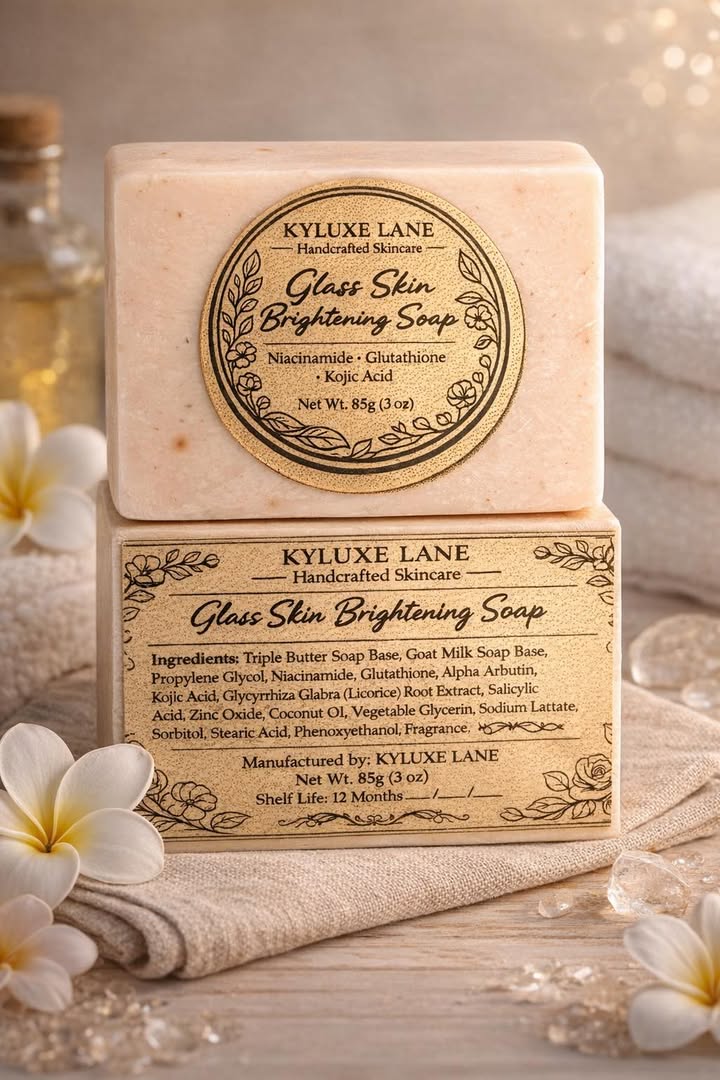KYLUXE LANE Glass Skin Brightening Soap - (85g)