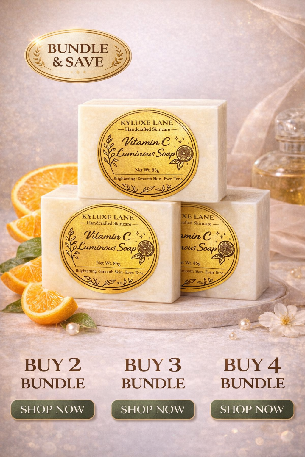 KYLUXE LANE Vitamin C Luminous Bar - Value Bundles