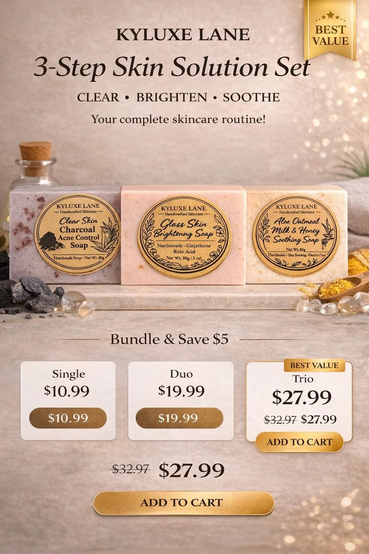 KYLUXE LANE 3-Step Skin Solution Set