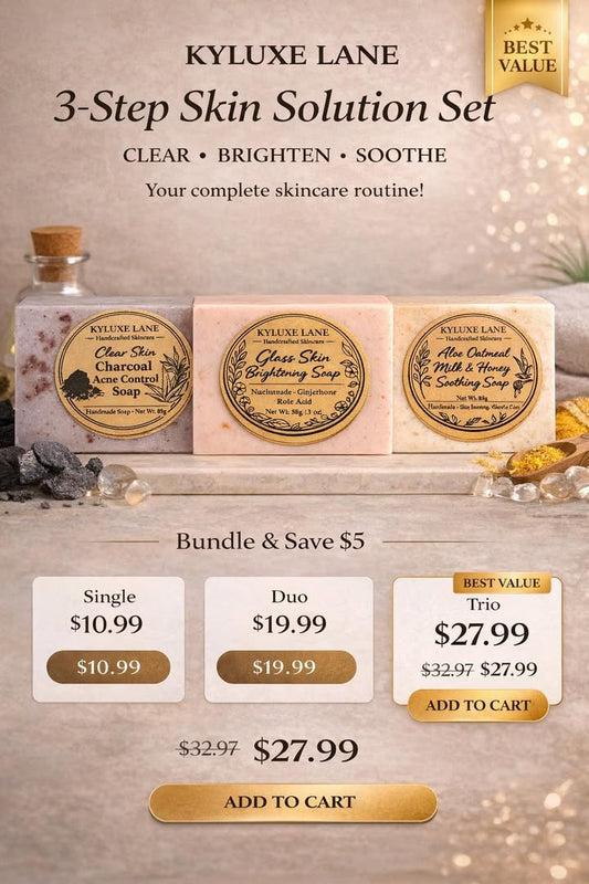 KYLUXE LANE 3-Step Skin Solution Set
