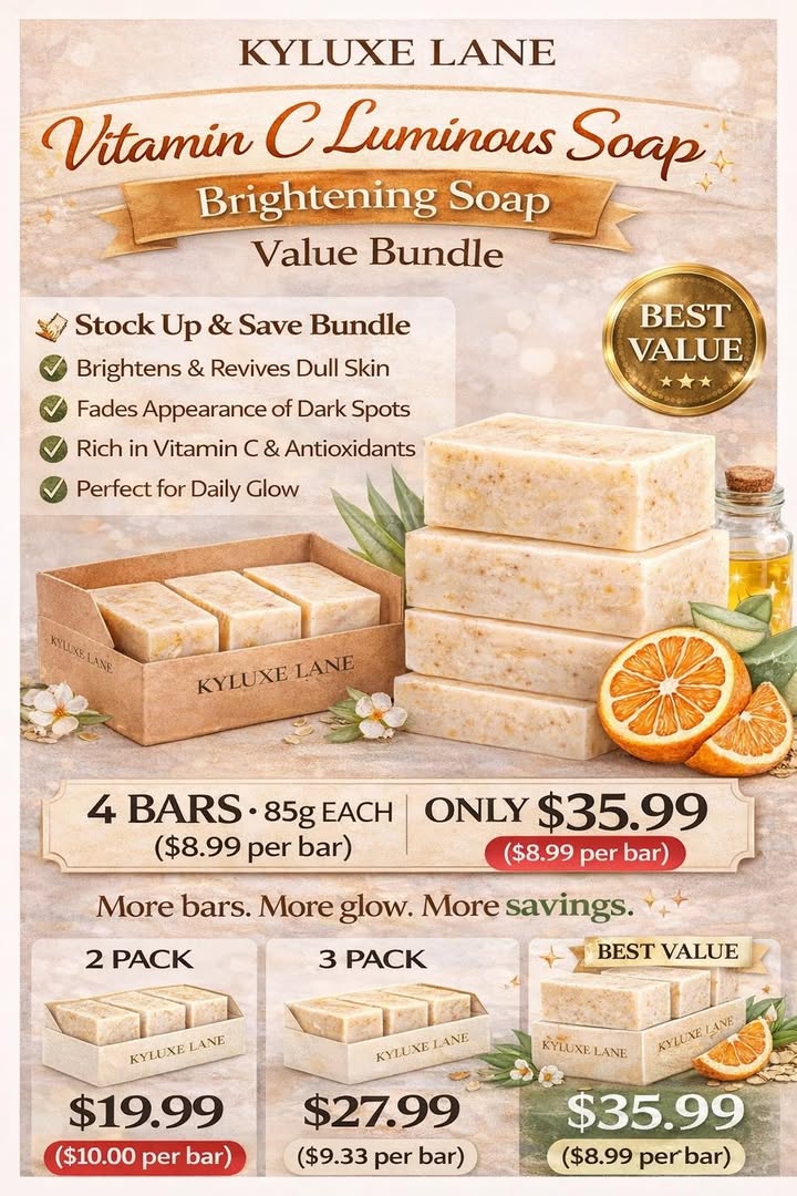 KYLUXE LANE Vitamin C Luminous Bar - Value Bundles