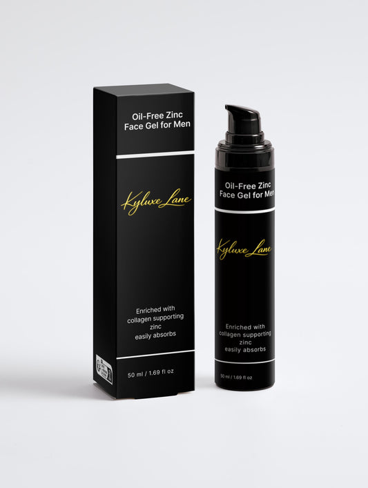 KYLUXE LANE Oil-Free Zinc Face Gel for Men