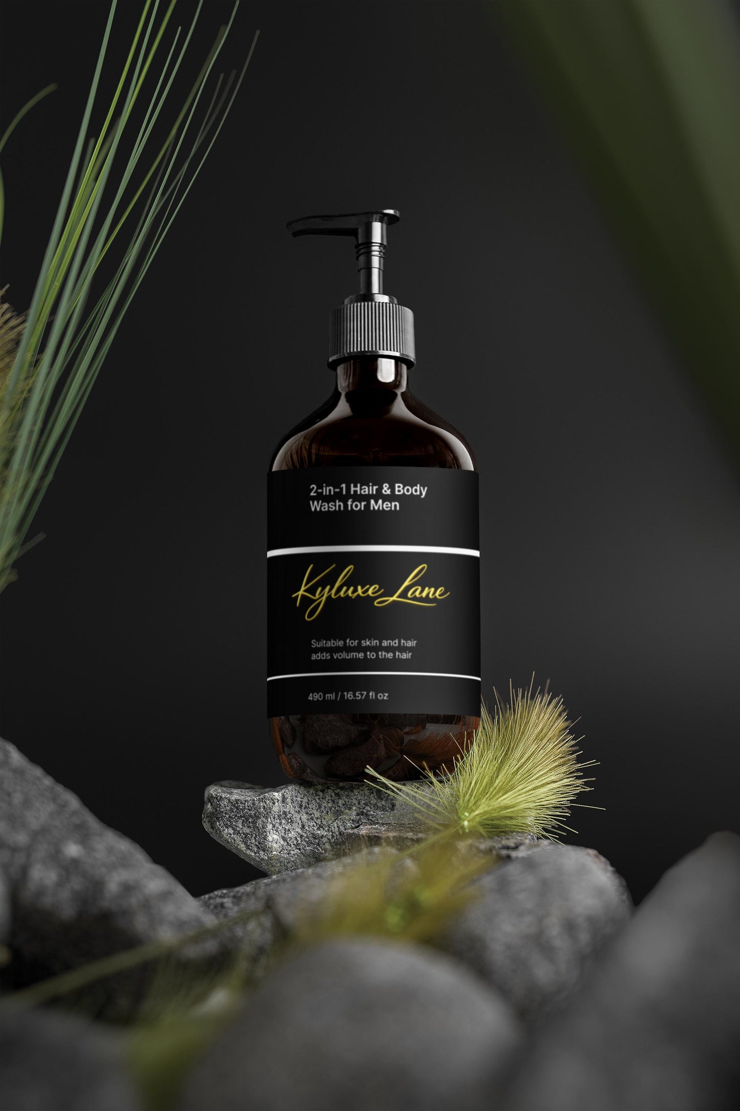 KYLUXE LANE 2-in-1 Hair & Body Wash for Men