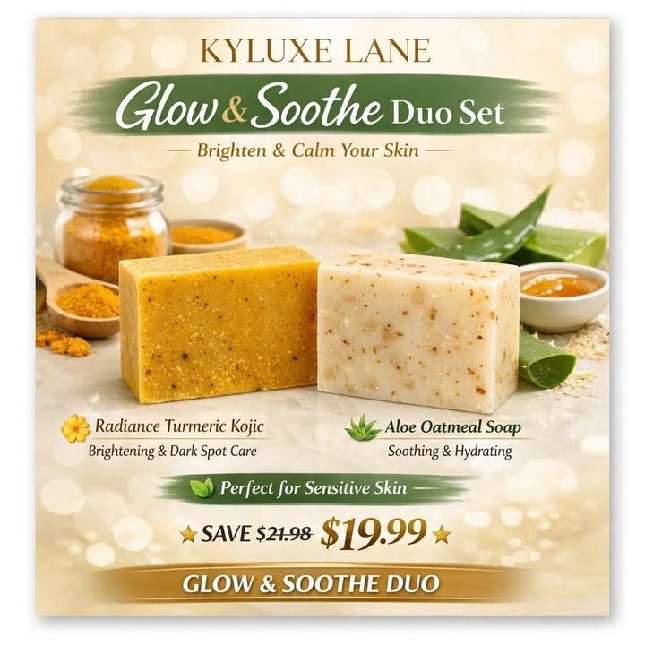 KYLUXE LANE Glow & Soothe Duo Set