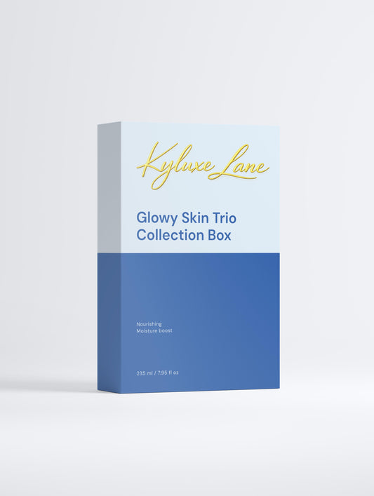 KYLUXE LANE Glowy Skin Trio Collection Box