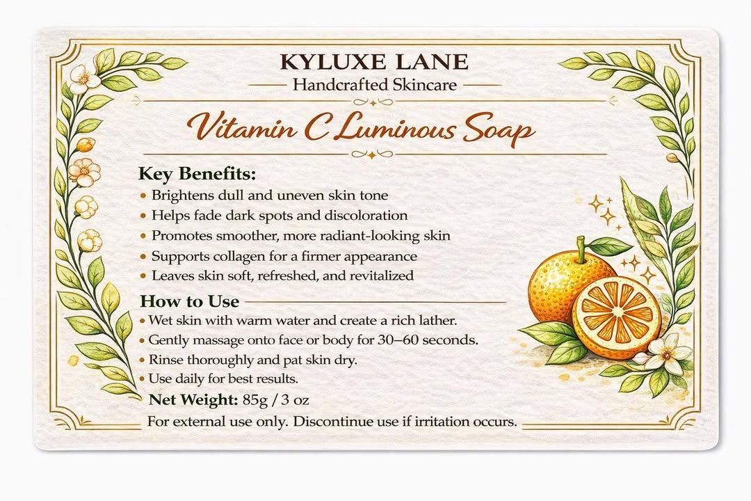 KYLUXE LANE Vitamin C Luminous Bar - (85G)
